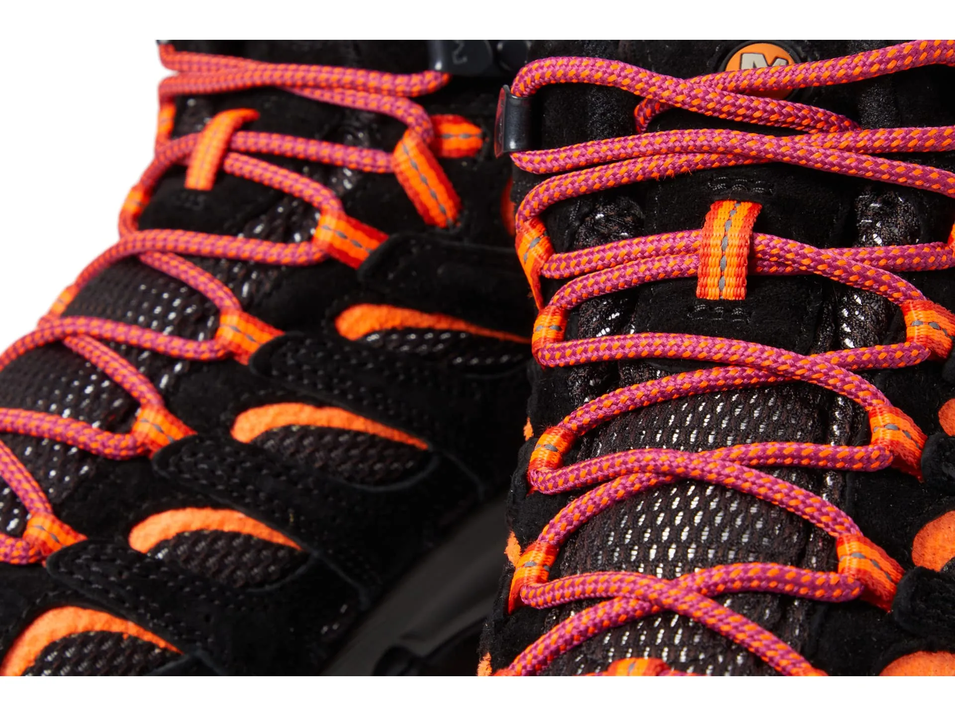 Merrell Moab 3 Mid Waterproof Hiking Boots, Black/Multicolor