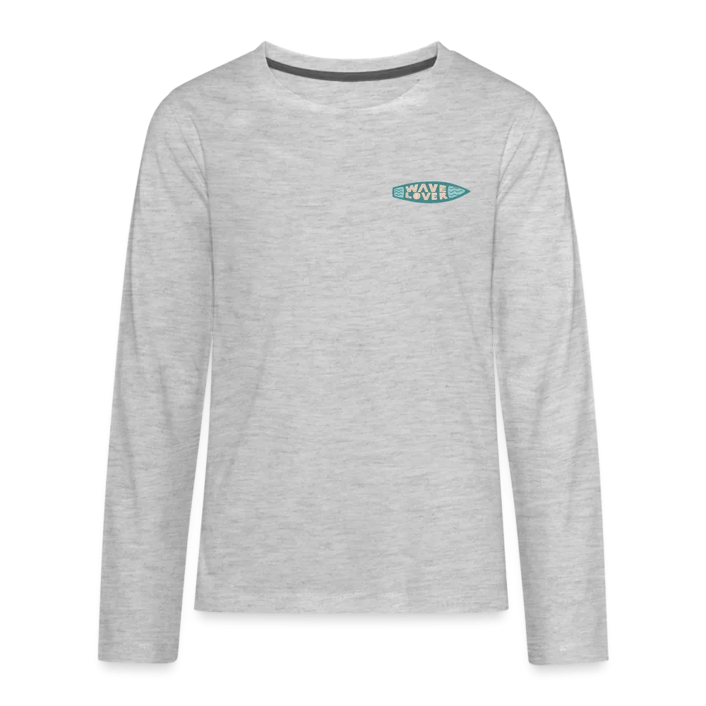 Surfing Fun Long Sleeve T-Shirt for Kids, Surfing Tee